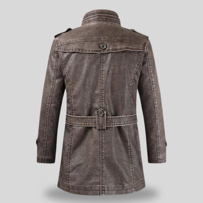 Formele Herenjas Steampunk Stijl met Capuchon