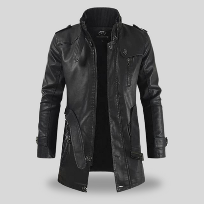Formele Herenjas Steampunk Stijl met Capuchon