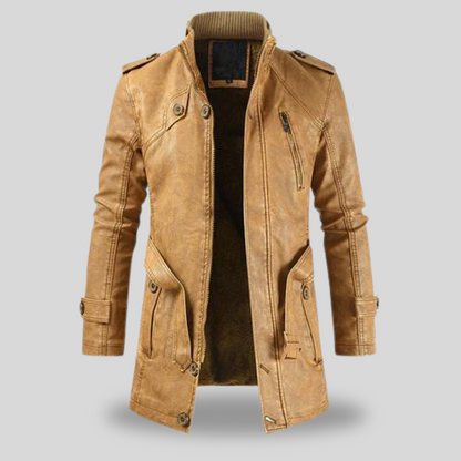 Formele Herenjas Steampunk Stijl met Capuchon