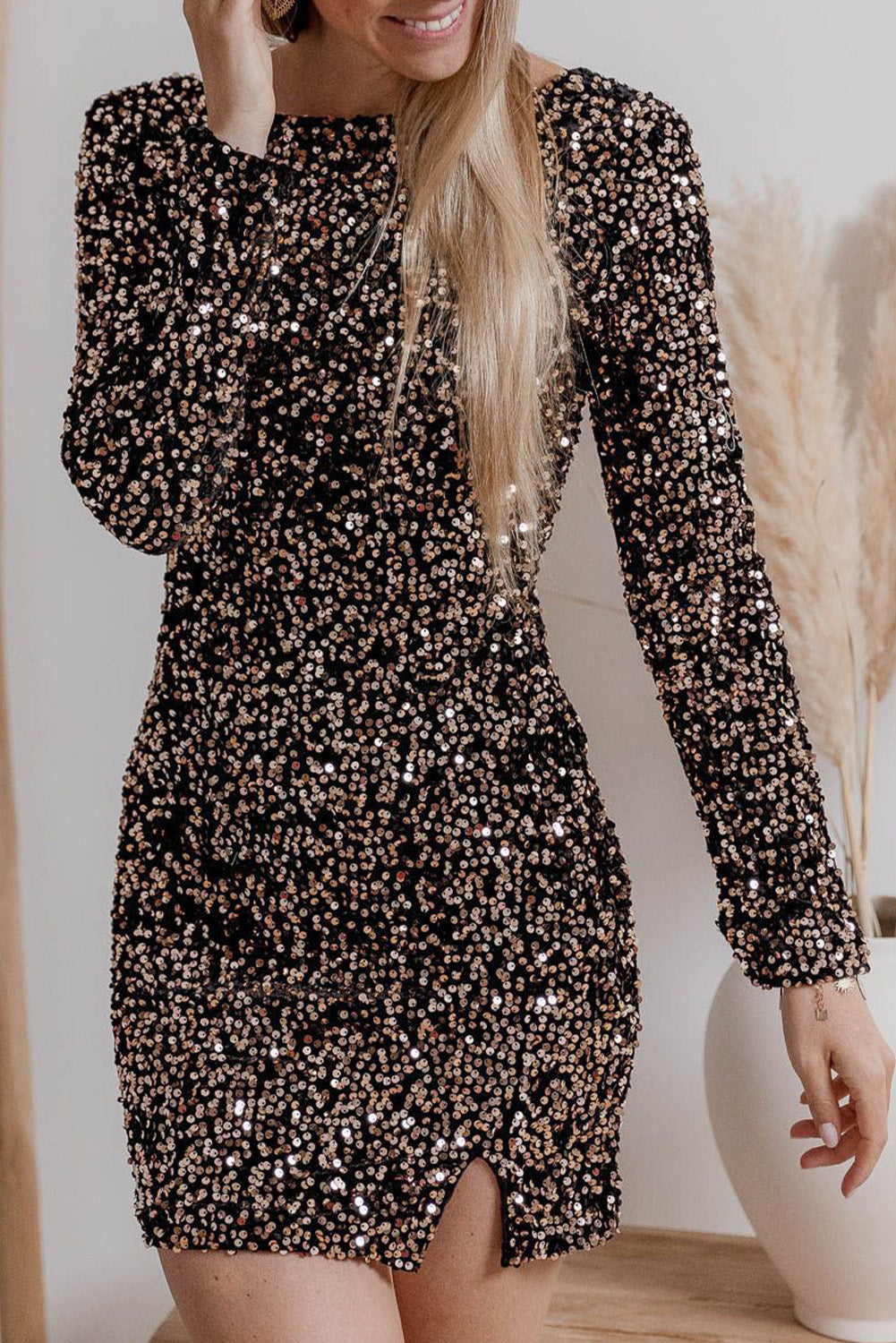 Feestjurk Glamour Elegant Lange Jurk Avondkleding - StudioMarella