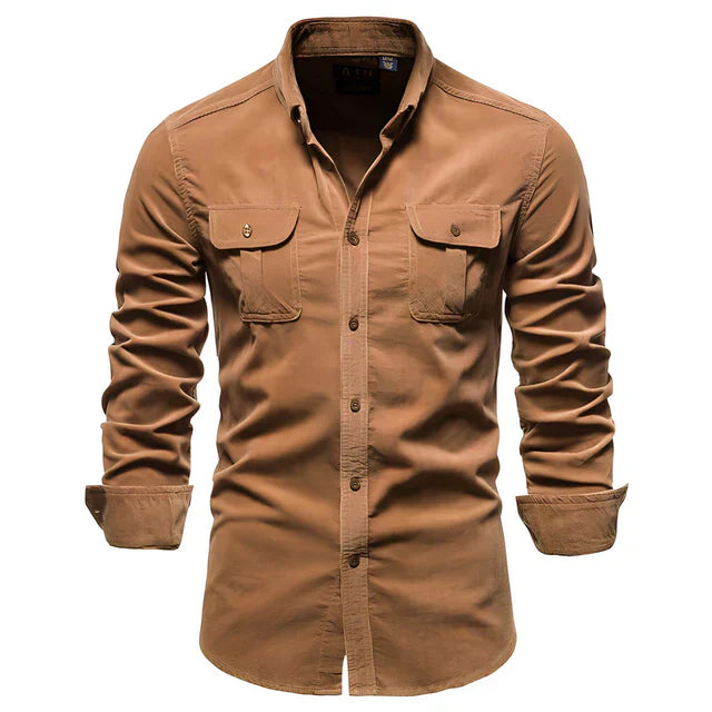 Overhemd Heren | Button-down sluiting & Verzorgde look in seconden