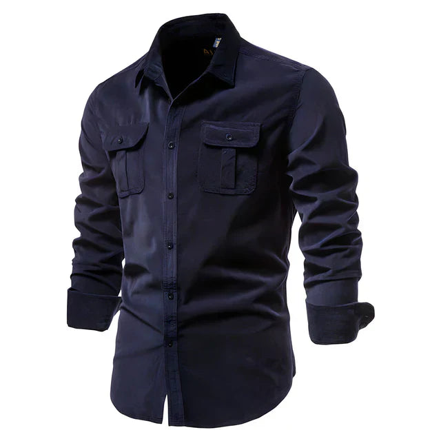 Overhemd Heren | Button-down sluiting & Verzorgde look in seconden