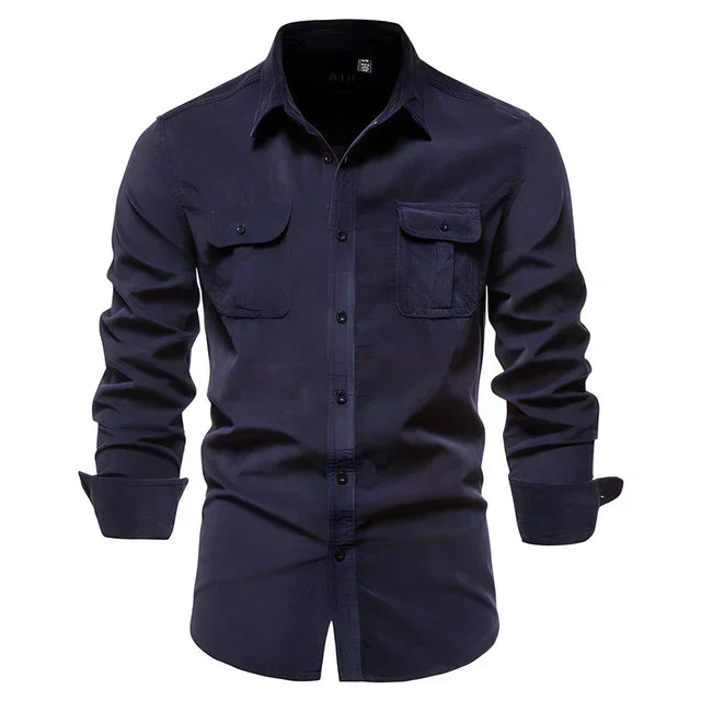 Overhemd Heren | Button-down sluiting & Verzorgde look in seconden