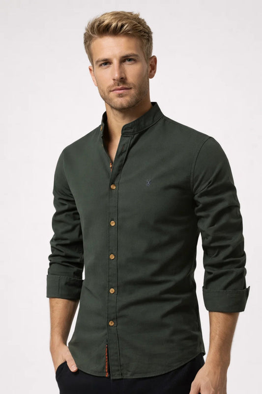 Heren Overhemd Modern Comfortabel All Season - StudioMarella