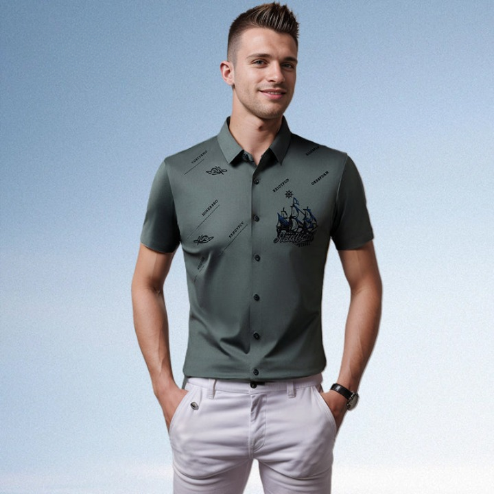 Ares Overhemd Formeel Blauw