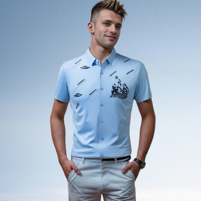 Ares Overhemd Formeel Blauw