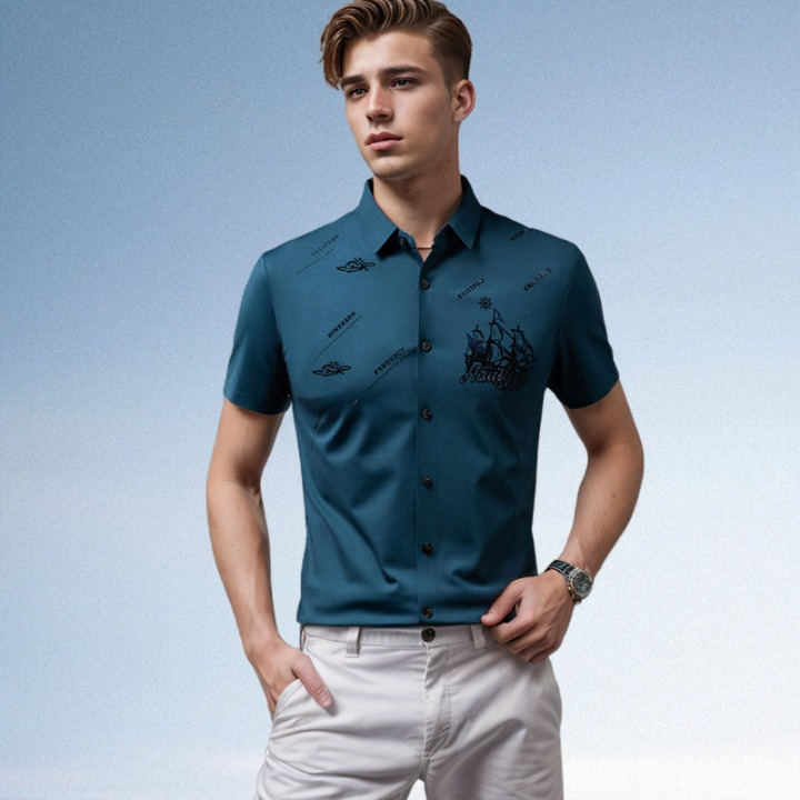 Ares Overhemd Formeel Blauw