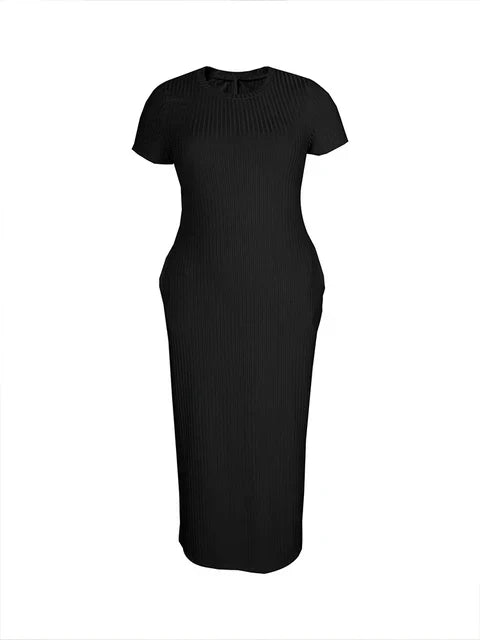 Korte Zomerjurk Bodycon Vrouwelijk Elegant - StudioMarella
