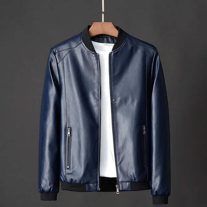 Heren Imitatieleer Jas Warm en Waterdicht voor Winter