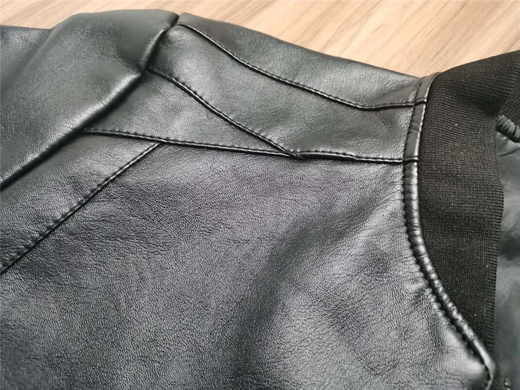 Heren Imitatieleer Jas Warm en Waterdicht voor Winter