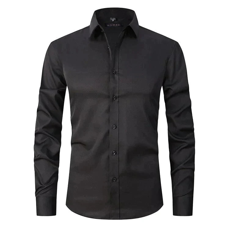 Lorenzo | Elasticiteitsshirt Elegante Transpirerende Heren Overhemd - StudioMarella