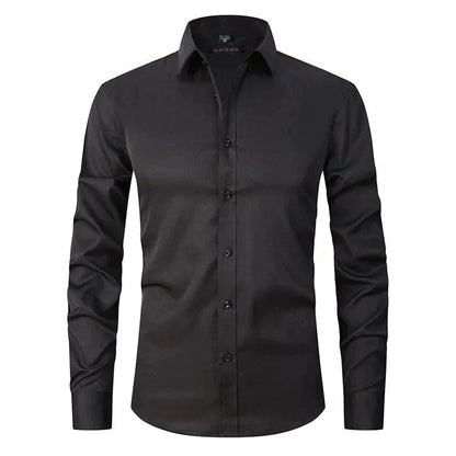 Lorenzo | Elasticiteitsshirt Elegante Transpirerende Heren Overhemd - StudioMarella