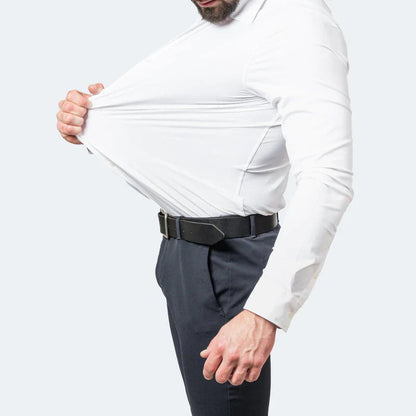 Lorenzo | Elasticiteitsshirt Elegante Transpirerende Heren Overhemd