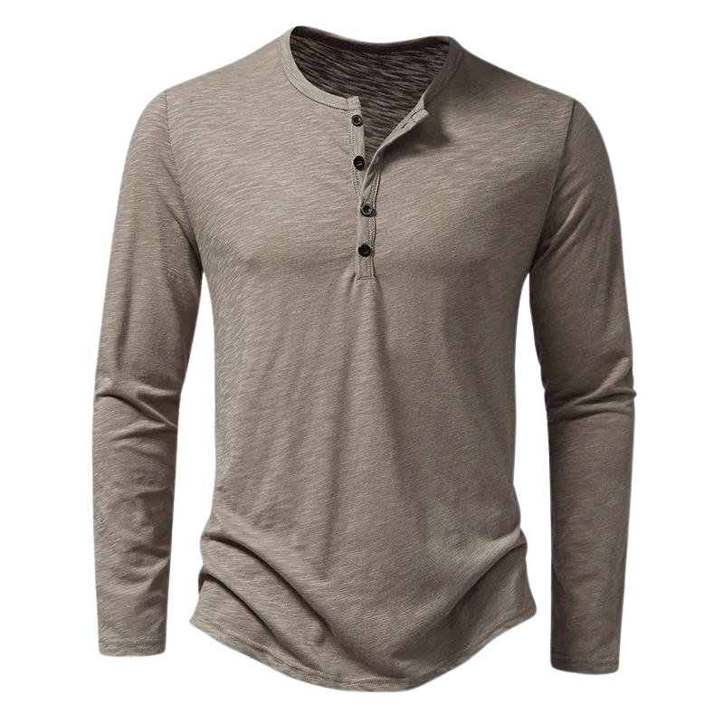 Heren Longsleeve Shirt Comfortabel en Veelzijdig voor Dagelijks Dragen