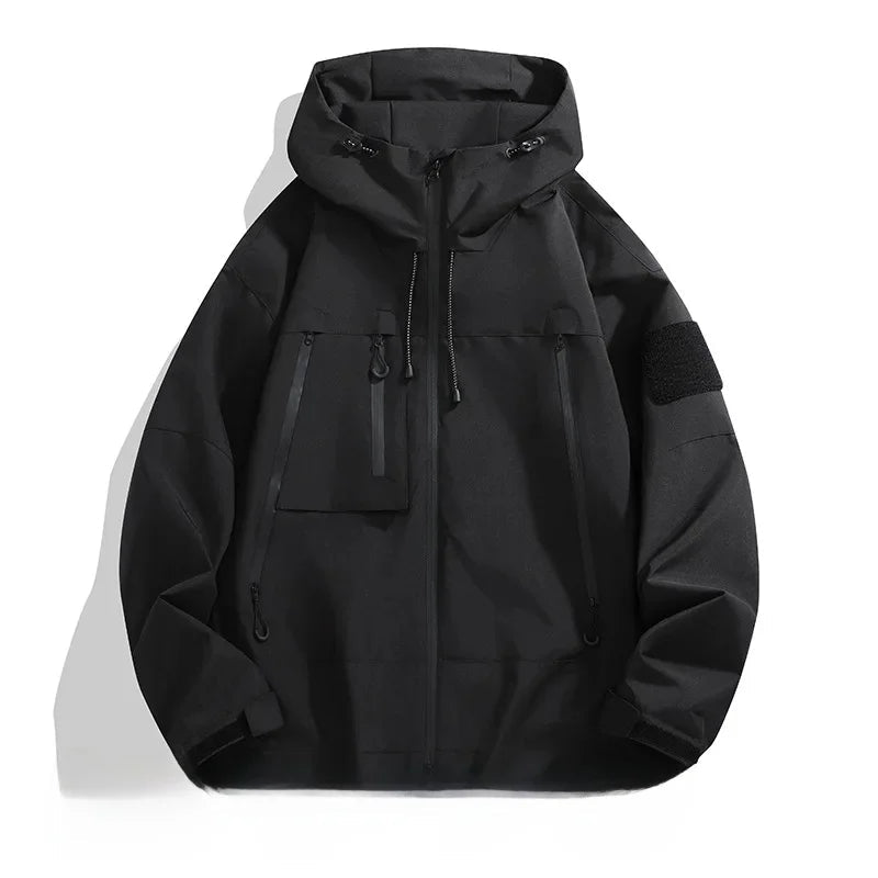 Softshell Jas met Kap voor Mannen Modern Design