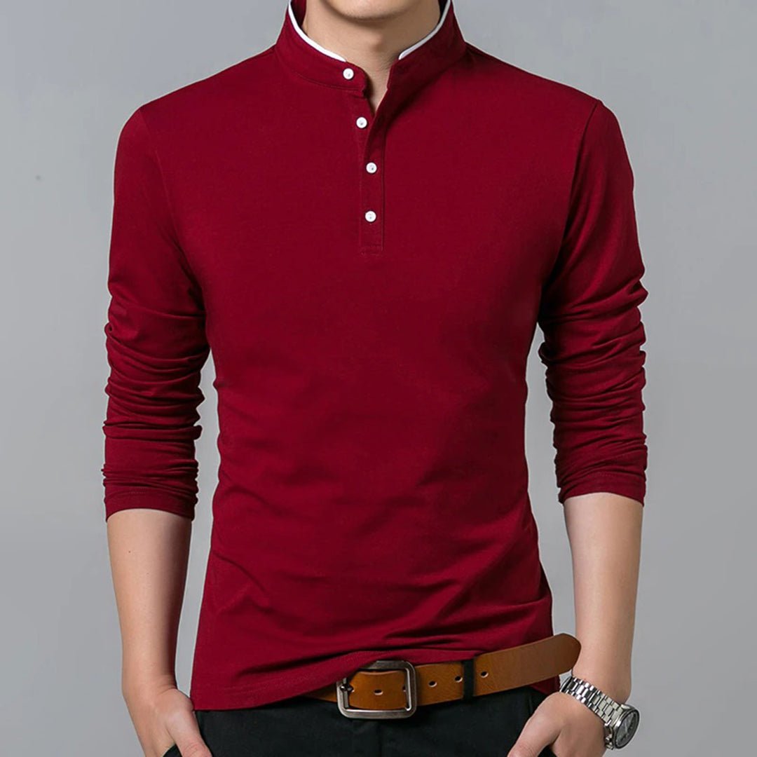 Heren Sweater Kort Kragen Casual Stijl