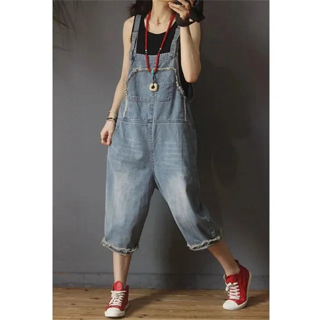 Vrouwelijke Tuinbroek Retro Stijl Comfortabel - StudioMarella
