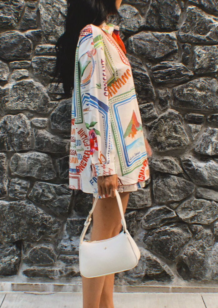 Comfortabele Zomerset met Leuke Print - Shirt en Shorts