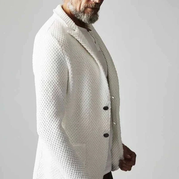 Riviera | Zwarte Blazer Dames – Tijdloos Visgraatpatroon, Elegante Pasvorm 1