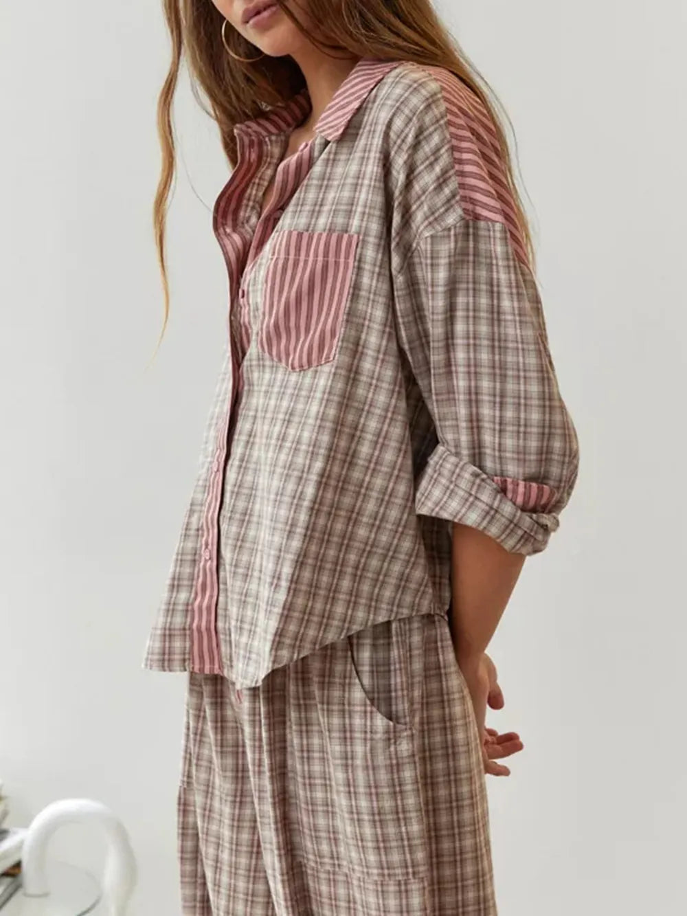 Dames Pyjamaset Zacht en Stijlvol Comfortabel - StudioMarella