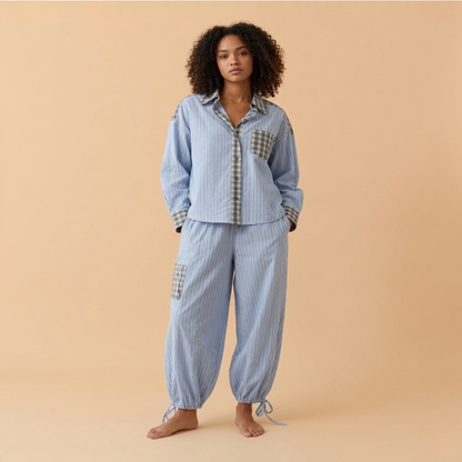 Rosa | Dames Pyjamaset – Zacht, Elegant & Comfortabel 7