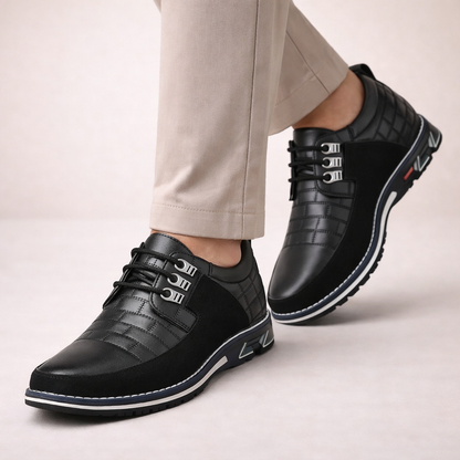 Elegante Leren Herenschoenen Comfortabel
