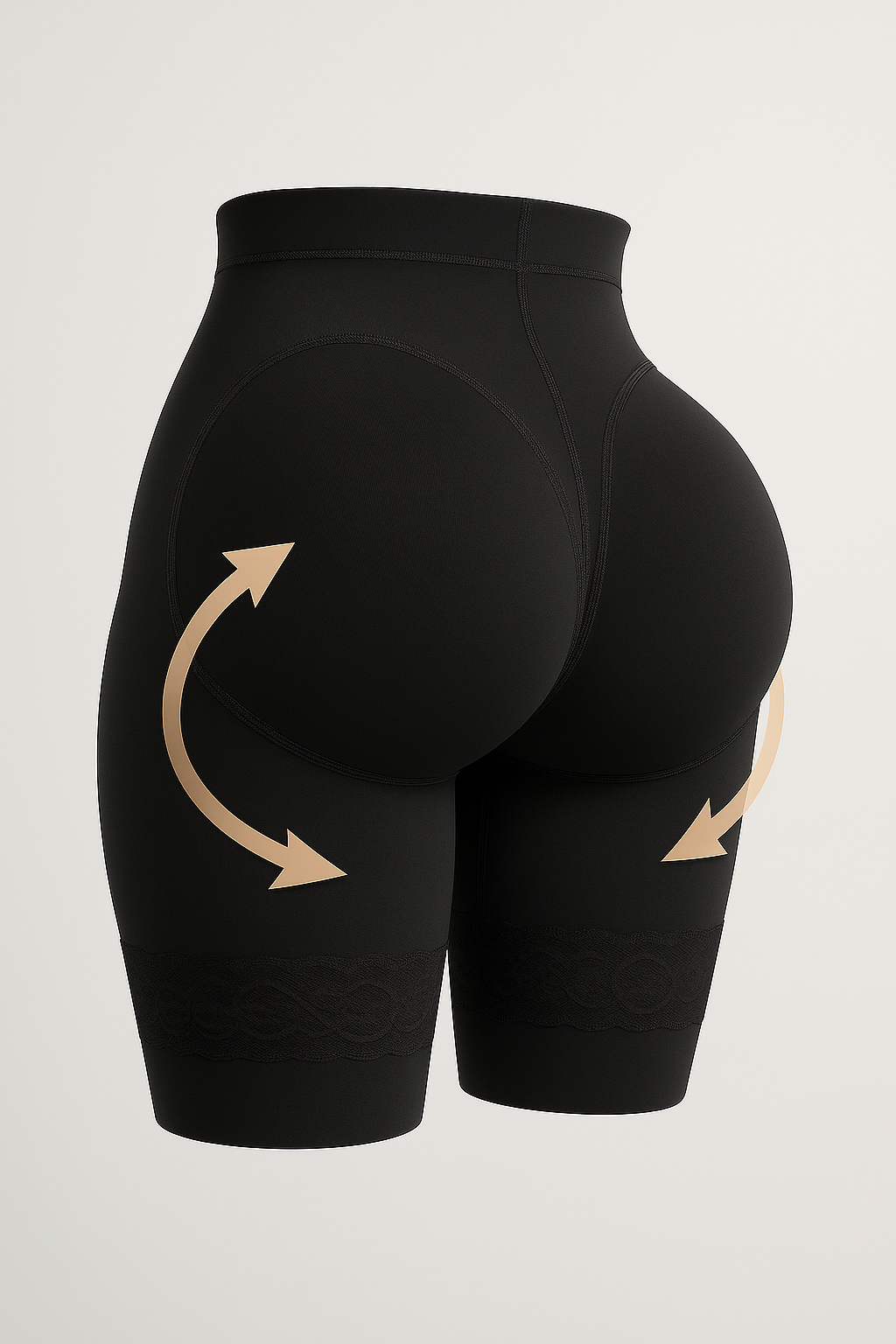 Chelle | Sculpting Short Dames - Strakke Fit met Verhogend Effect