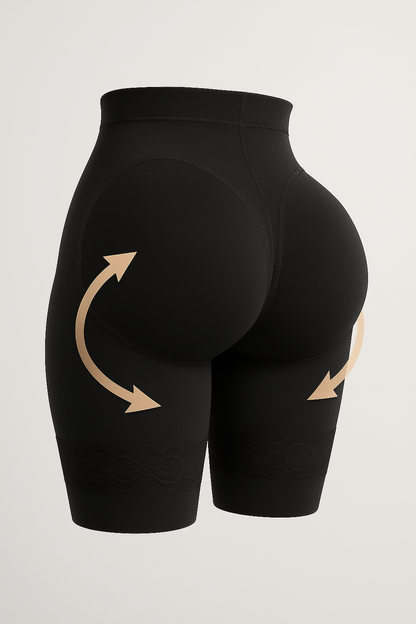 Chelle | Sculpting Short Dames - Strakke Fit met Verhogend Effect