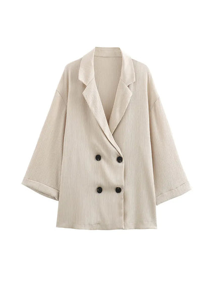 Blazer Set Dames - Elegant Casual Pak voor Vrouw