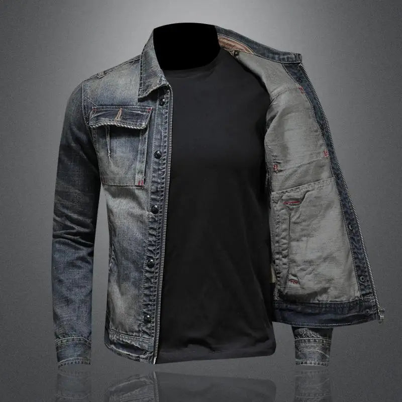 Vintage Jeans Jacket voor Mannen - StudioMarella