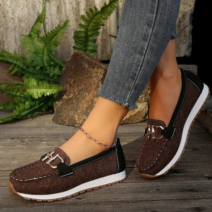 Dames Schoenen Casual Stoffen Loop schoenen