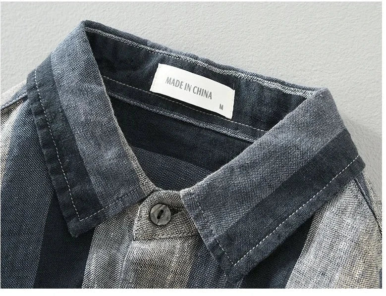 Elegante Overhemd voor Mannen Blauw Stijlvol