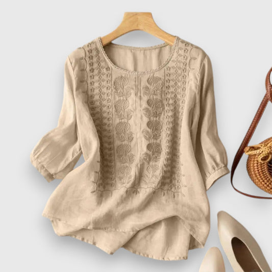 Dames Shirt Comfortabele Pasvorm - StudioMarella