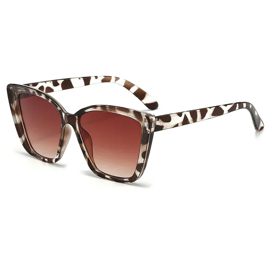 Retro Zonnebril Vrouw Cat-Eye met UV-Bescherming