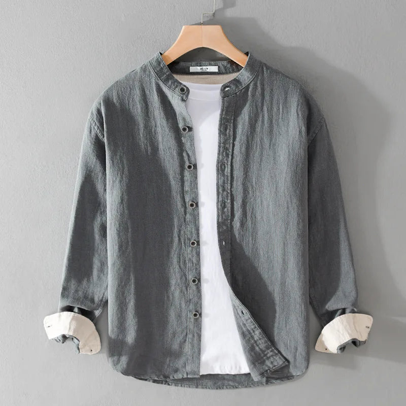 Stijlvolle Heren Overhemd Modisch Design