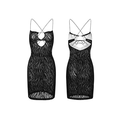 Mini Jurk Sling Zwart of Wit Korte Zomerjurk
