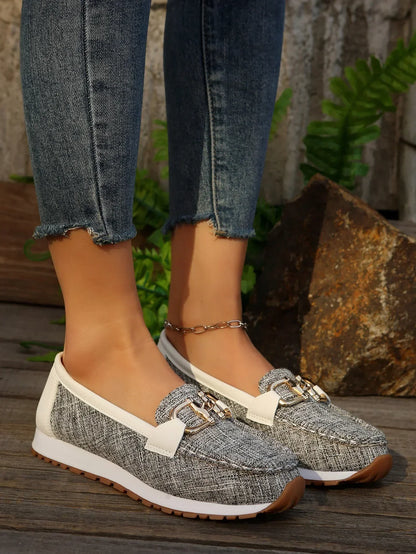 Dames Schoenen Casual Stoffen Loop schoenen