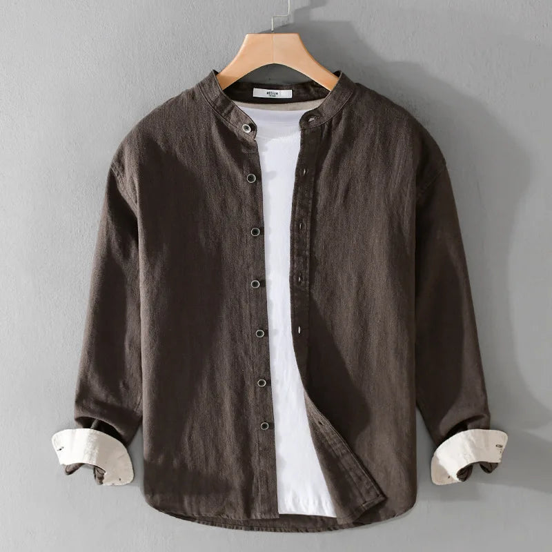 Stijlvolle Heren Overhemd Modisch Design