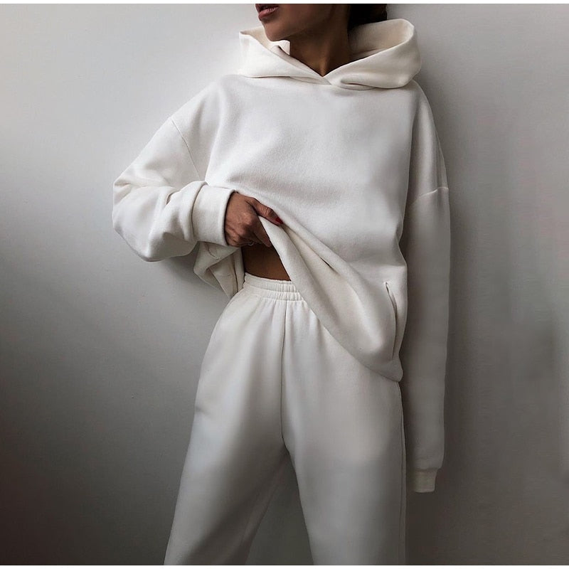 Oversized Joggingset Dames Comfortabel Zacht