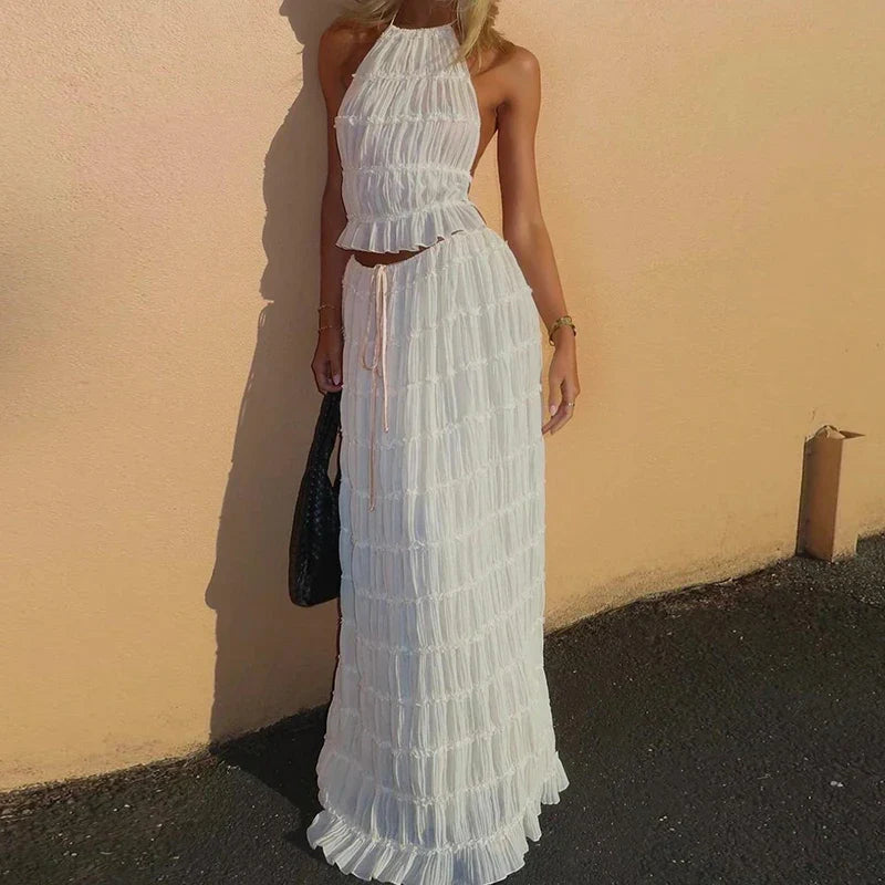 Strandoutfit 2-Delig Zomerjurk Set