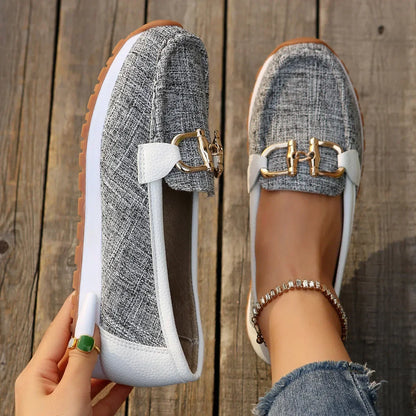 Dames Schoenen Casual Stoffen Loop schoenen