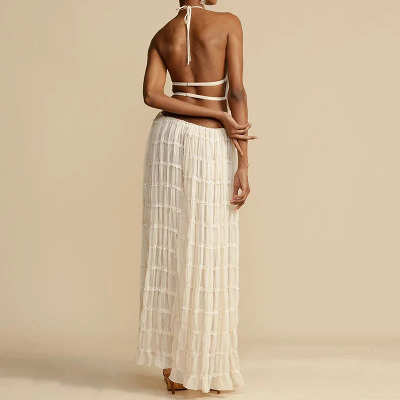 Strandoutfit 2-Delig Zomerjurk Set