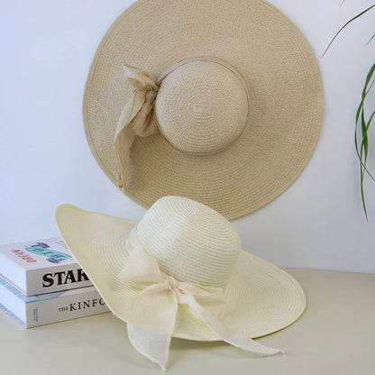 Vrouwen Panama Hoed met Bloem Elegant Design