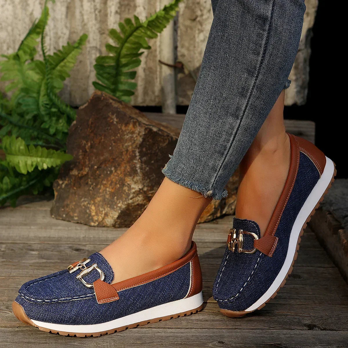 Dames Schoenen Casual Stoffen Loop schoenen - StudioMarella