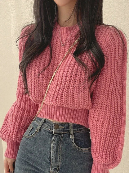 Gebreide Oversized Trui voor Vrouw