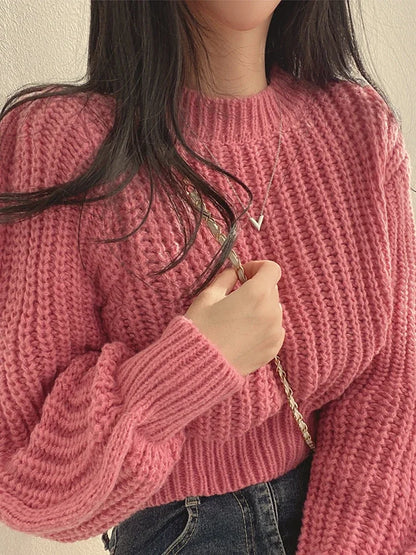 Gebreide Oversized Trui voor Vrouw