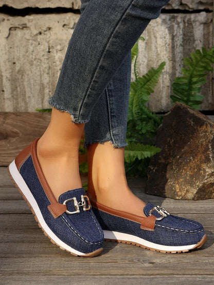 Dames Schoenen Casual Stoffen Loop schoenen