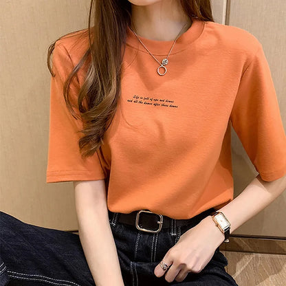 Dames T-shirt Zomer Losse Vrouwen Top - StudioMarella