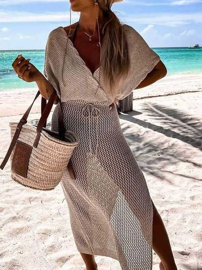 Lichtgewicht Strandjurk Gehaakt Zomer Cover-up