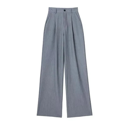 Dames Pantalon Oversized Beige Zomerbroek